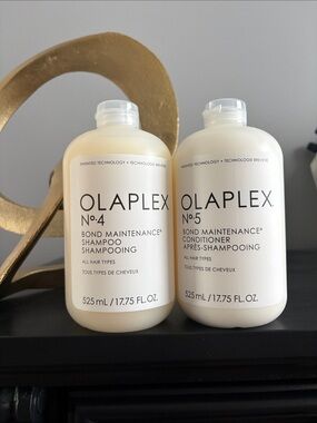 OLAPLEX No.4 Shampoo & No.5 Conditioner - Cream